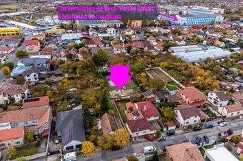 Teren 1.285 mp în Pârneava - lângă Facultatea de Medicină anunturi imobiliare Arad