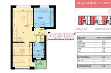 Popesti Leordeni - Primarie - 2 camere premium anunturi imobiliare Bucuresti