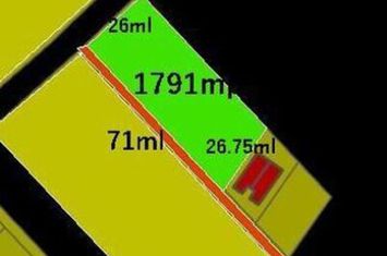 Teren intravilan in suprafata totala de 2078mp ,71ml deschidere la drum privat! anunturi imobiliare Bucuresti