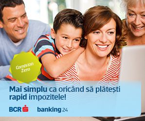 Clienţii BCR pot plăti orice tip de taxă sau impozit către orice primărie din România prin internet banking