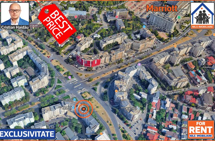 Best price! - Apartament 2 camere | Mobilat si utilat | Zona Marriott anunturi imobiliare Bucuresti