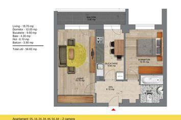 APARTAMENT 2 CAMERE-BIRUINTEI anunturi imobiliare Bucuresti
