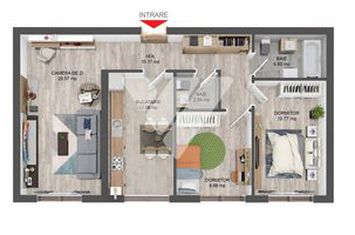 Apartament 3 camere de vanzare SIBIU - Sibiu anunturi imobiliare Sibiu