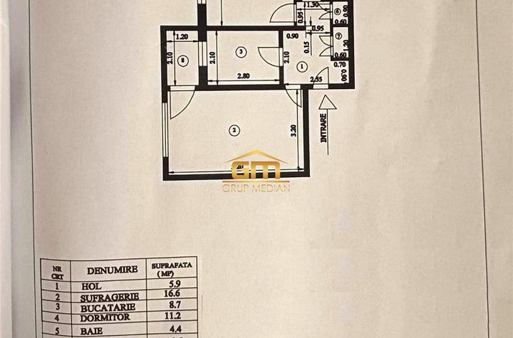 Apartament 2 camere de vanzare DRAGASANI - Valcea anunturi imobiliare Valcea