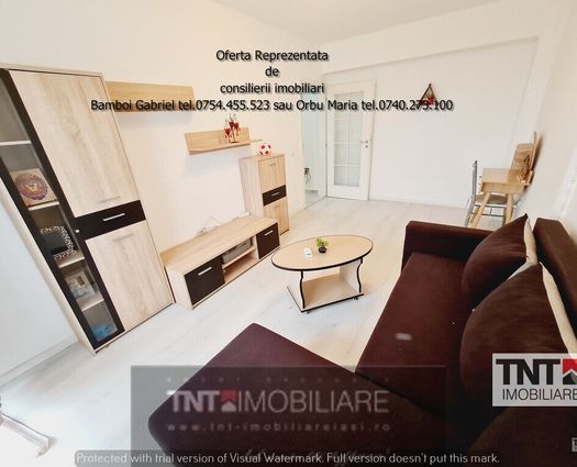 Apartament 2 camere Nicolina, 55 mp