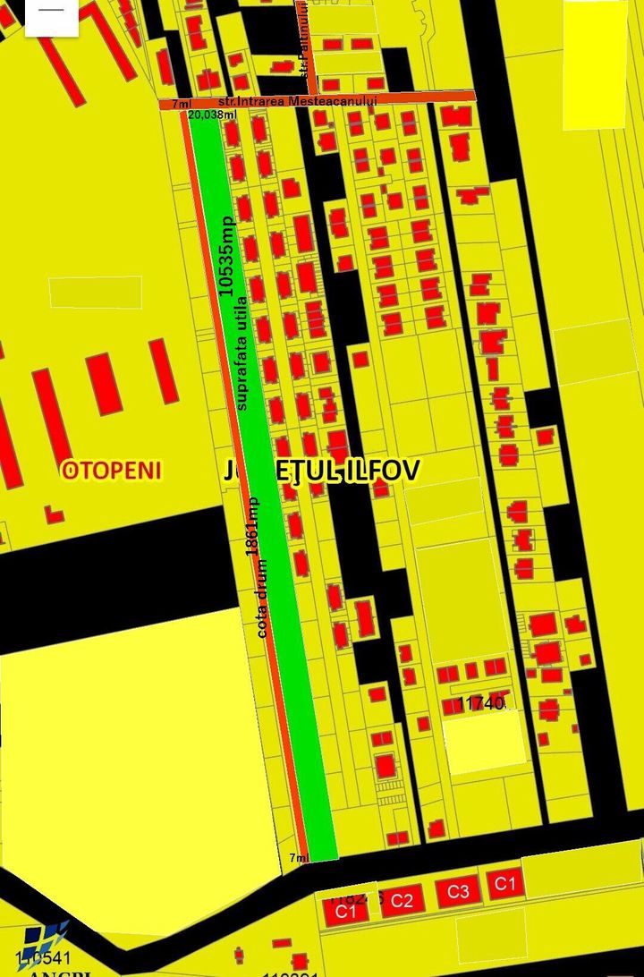 Teren Intravilan de vanzare OTOPENI - Bucuresti anunturi imobiliare Bucuresti