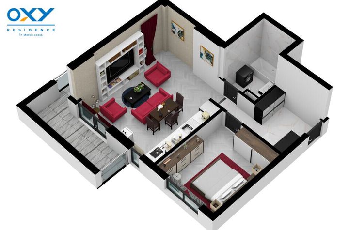 Rahova-Oxy Residence, 2 Camere 64 mp mega discount anunturi imobiliare Bucuresti