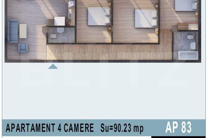 Apartament 4 camere de vanzare BISTRITA - Bistrita-Nasaud anunturi imobiliare Bistrita-Nasaud