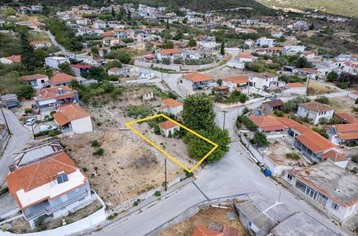Teren construibil 350 mp în Zarkadia, cu construcție 30 mp anunturi imobiliare Grecia