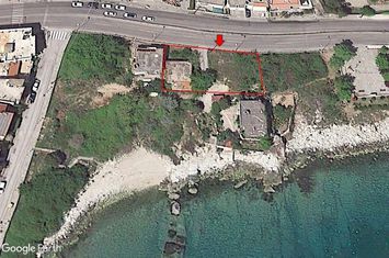 Teren construibil 557 mp, prima linie la mare - Kalamitsa anunturi imobiliare Grecia