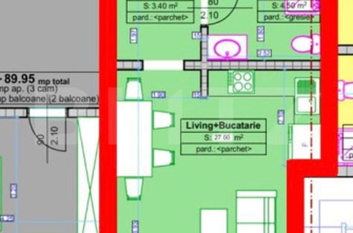 Apartament 2 camere de vanzare GEORGE ENESCU - Dolj anunturi imobiliare Dolj