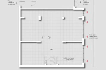Spatiu Comercial Silk District | 217mp anunturi imobiliare Iasi