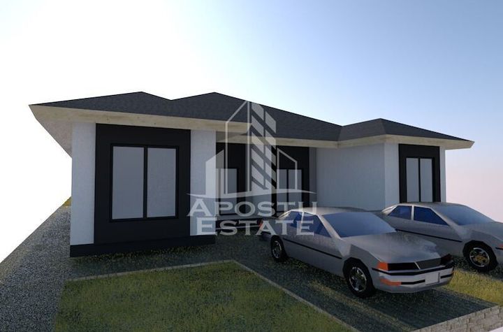 Duplex pe parter cu 4 camere, in Sanandrei. anunturi imobiliare Timis