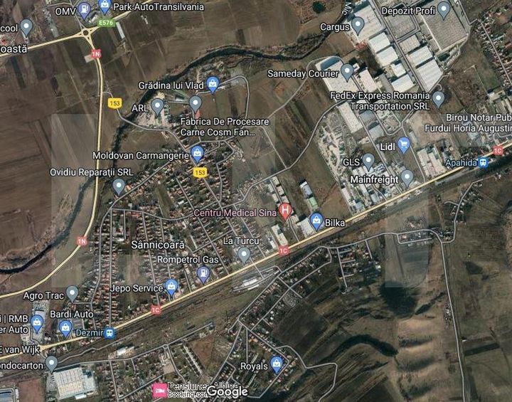 Teren de vanzare APAHIDA - Cluj anunturi imobiliare Cluj