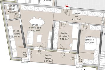 Apartament 3 camere de vanzare CLUJ-NAPOCA - Cluj anunturi imobiliare Cluj