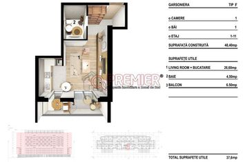 Garsoniera - Sector 4  - Splaiul Unirii anunturi imobiliare Bucuresti