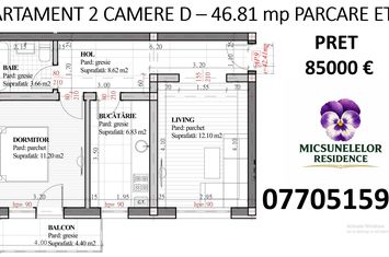 Apartament 2 camere de vanzare LUNCA CETATUII - Iasi anunturi imobiliare Iasi