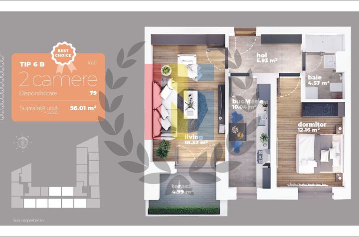 Apartament 2 camere | Decomandat | Preț Promoțional anunturi imobiliare Bucuresti
