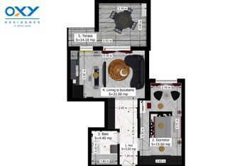 Rahova-Oxy Residence, 2 Camere 58 mp mega discount anunturi imobiliare Bucuresti
