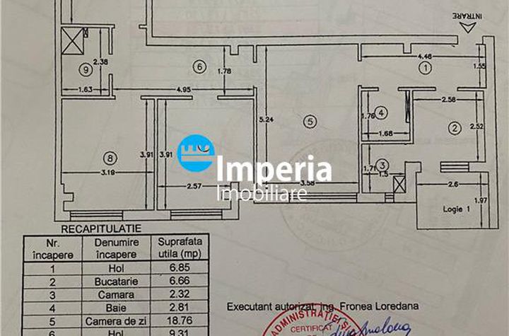 Apartament 4 camere de vanzare CENTRAL - Iasi anunturi imobiliare Iasi