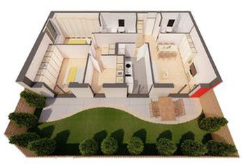 SINGURUL APARTAMENT CU GRADINA DIN NOUL BLOC R39, ARED RED 9 anunturi imobiliare Arad