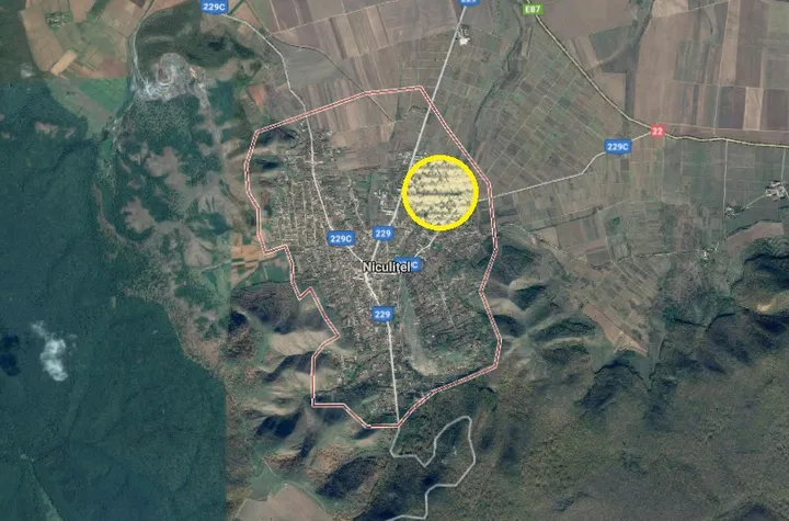 Teren Extravilan de vanzare NICULITEL - Tulcea anunturi imobiliare Tulcea