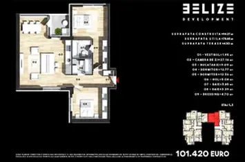 TVA 9% - ECONOMIE DE PÂNĂ LA 10.000€! APARTAMENT 3 CAMERE CERNICA 78MP anunturi imobiliare Bucuresti