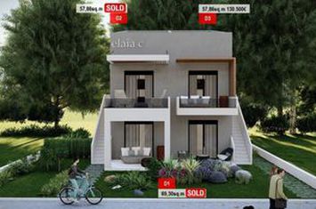 Duplex 2 camere nou, Paralia Ofriniou, 57.86 mp anunturi imobiliare Grecia