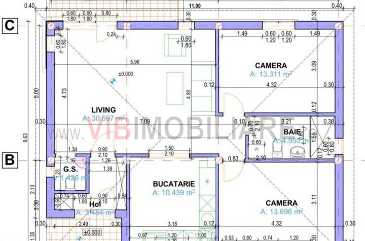 Casă - 3 camere de vanzare MAGURELE - Bucuresti anunturi imobiliare Bucuresti