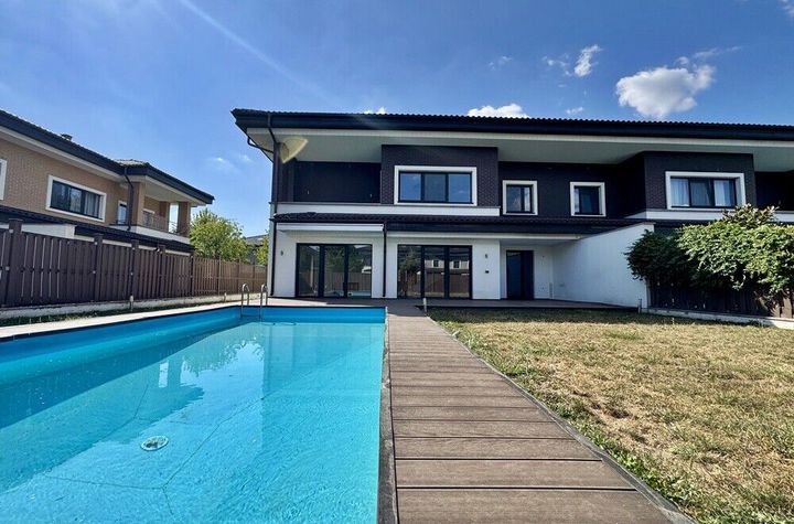 Villa with swimming pool, Oxford Gardens residential complex, Pipera area anunturi imobiliare Bucuresti