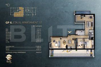Apartament 4 camere de vanzare CLUJ-NAPOCA - Cluj anunturi imobiliare Cluj