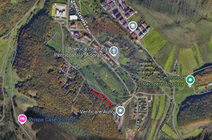 Teren extravilan de pădure,  Florești anunturi imobiliare Cluj