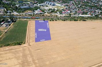Teren Intravilan 9883 MP,Deschidere 59 M,Utilitati,Asfalt 70 M anunturi imobiliare Bucuresti