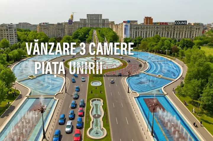 Piata Unirii – 2 minute Metrou - 3 camere decomandat - Bloc 1992 anunturi imobiliare Bucuresti