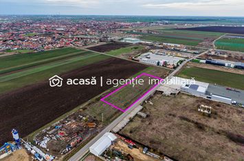 Teren cu acces DN7 și A1, ideal pentru dezvoltări industriale anunturi imobiliare Arad