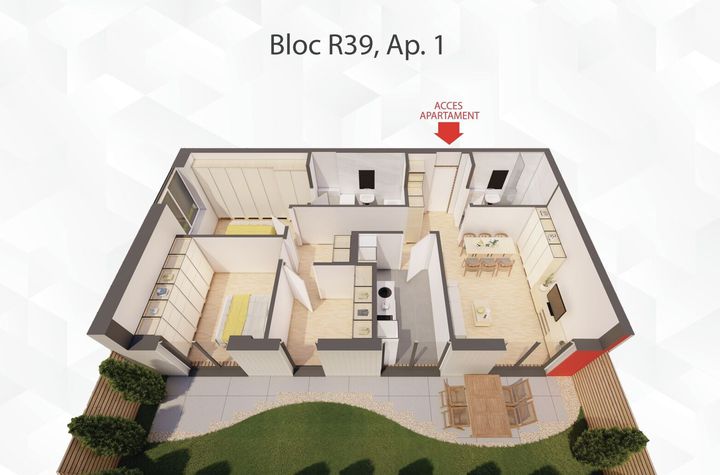 Singurul apartament NOU cu gradina proprie la ARED Comision 0 anunturi imobiliare Arad