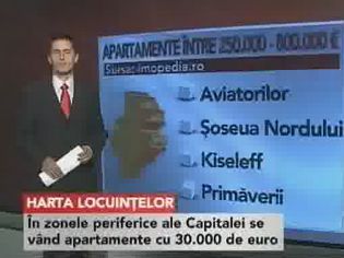 Harta locuinţelor din Bucureşti/Ilfov
