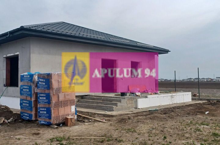 Casă nouă parter, 4 camere, curte 400mp, Săbăreni anunturi imobiliare Giurgiu