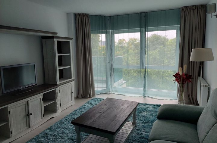 Barbu Vacarescu, Floreasca Residence, apartament 2 camere, modern mobilat, bloc din 2018, anunturi imobiliare Bucuresti