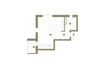 Apartament cu 1,5 camere în Confecții anunturi imobiliare Arad