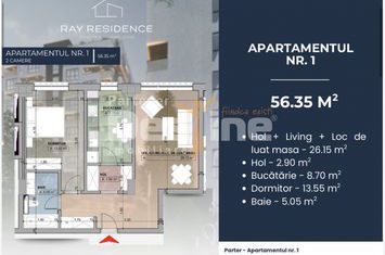 Apartament 2 camere de vanzare CORNITOIU - Dolj anunturi imobiliare Dolj
