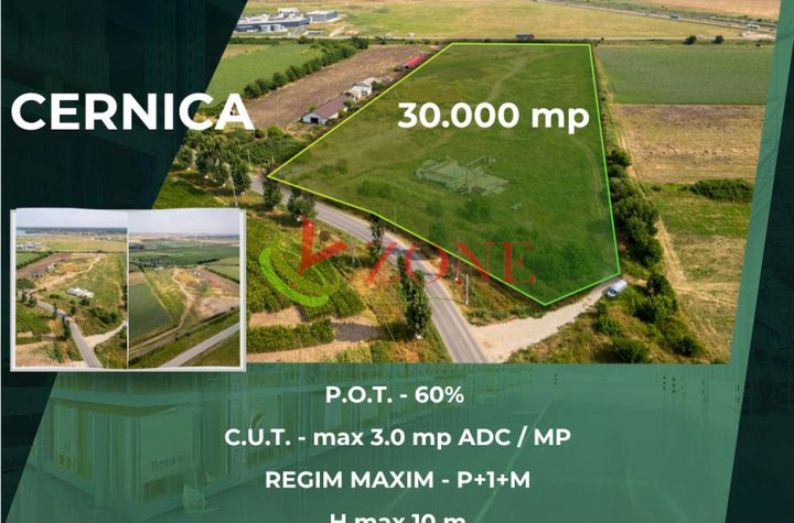Teren de vanzare CERNICA - Bucuresti anunturi imobiliare Bucuresti