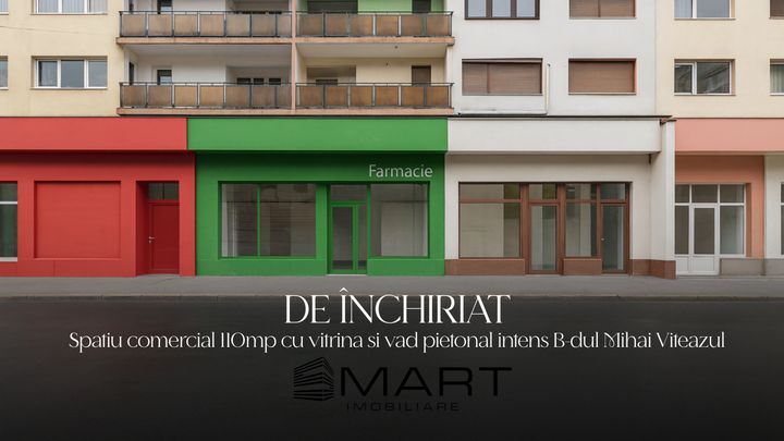 Spațiu comercial de inchiriat MIHAI VITEAZU - Sibiu anunturi imobiliare Sibiu