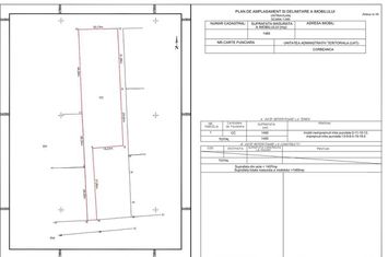 Corbeanca, Tamas, vanzare teren intravilan, suprafata 1485 mp, deschidere 21 ml, anunturi imobiliare Bucuresti