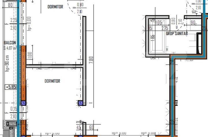 Apartament 3 camere de vanzare BACIU - Cluj anunturi imobiliare Cluj