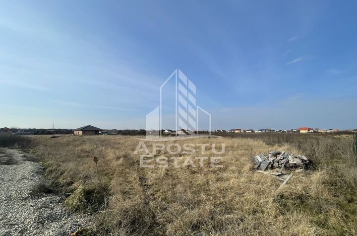 Teren pentru servicii + locuinte la etaj, 536 mp, Giarmata Vii anunturi imobiliare Timis