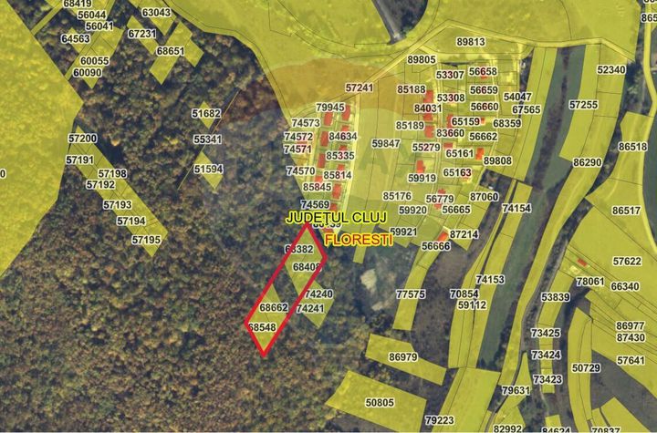 Teren 5,450mp Floresti în proximitatea străzii Alexandru cel Mare anunturi imobiliare Cluj