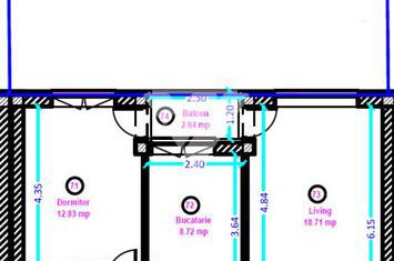 Apartament 2 camere de vanzare MIHAI VITEAZU - Sibiu anunturi imobiliare Sibiu
