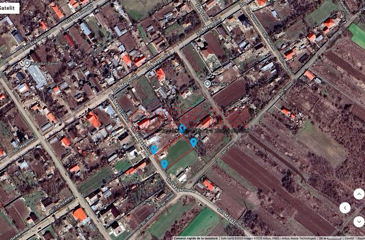 Teren intravilan 1.500 mp, sat Florica, comuna Ileana, județul Călărași anunturi imobiliare Calarasi