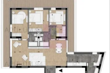 Apartament 4 camere + Terasa 94mp | Licurg 2 / Cartierul Armenesc anunturi imobiliare Bucuresti